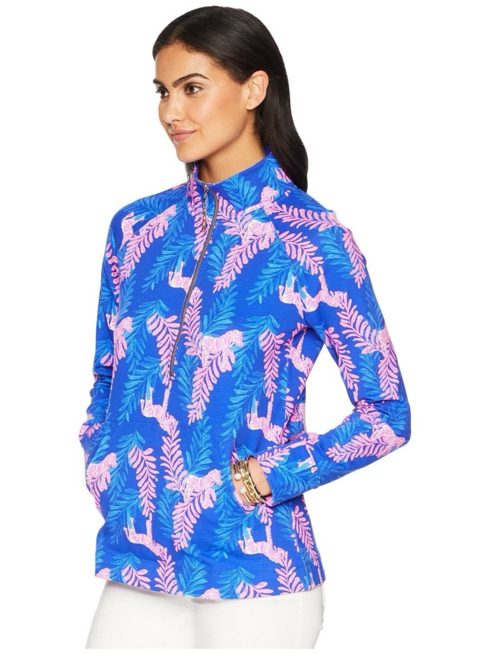 Lilly Pulitzer Women’s Skipper, Zebra, Size M